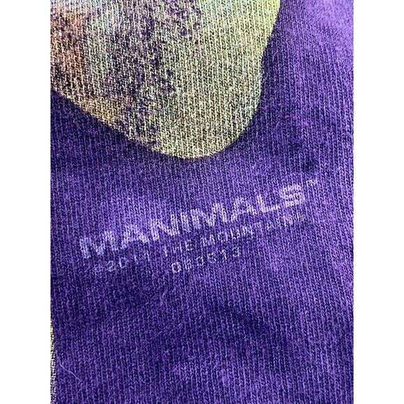 The Mountain Manimals Purple Tye Dye T Shirt Size Youth M Tree Frog - Picture 5 of 7